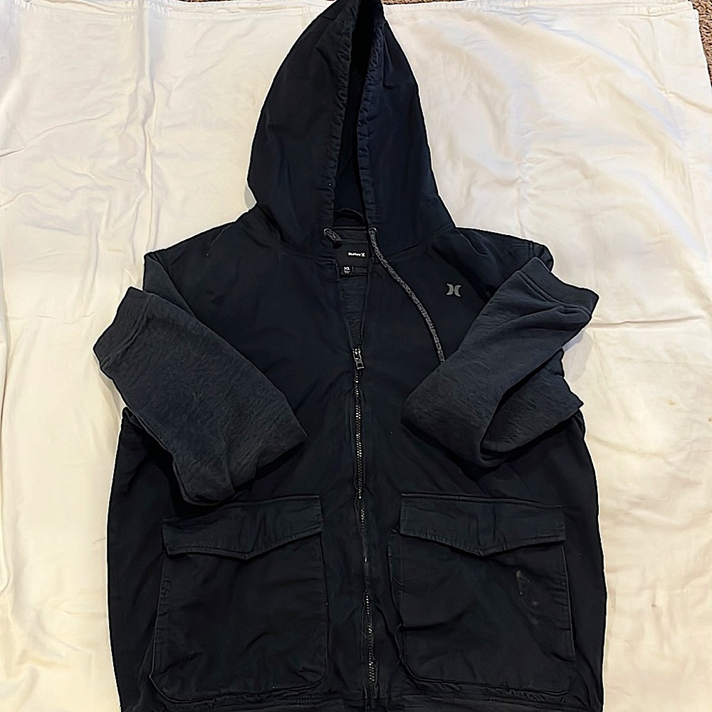 Black Hurley XL zip up.
